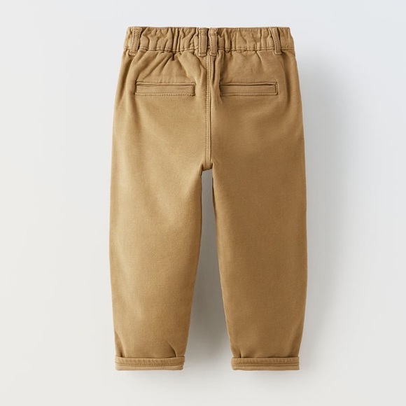 (4 pairs) NWT ZARA Relaxed Fit Khaki Pants 5T - Picture 3 of 7